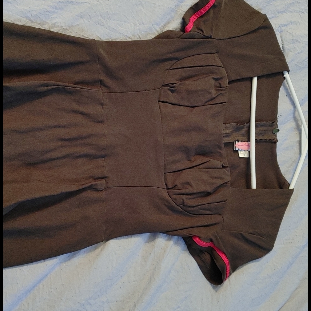 Retro dress, calf length